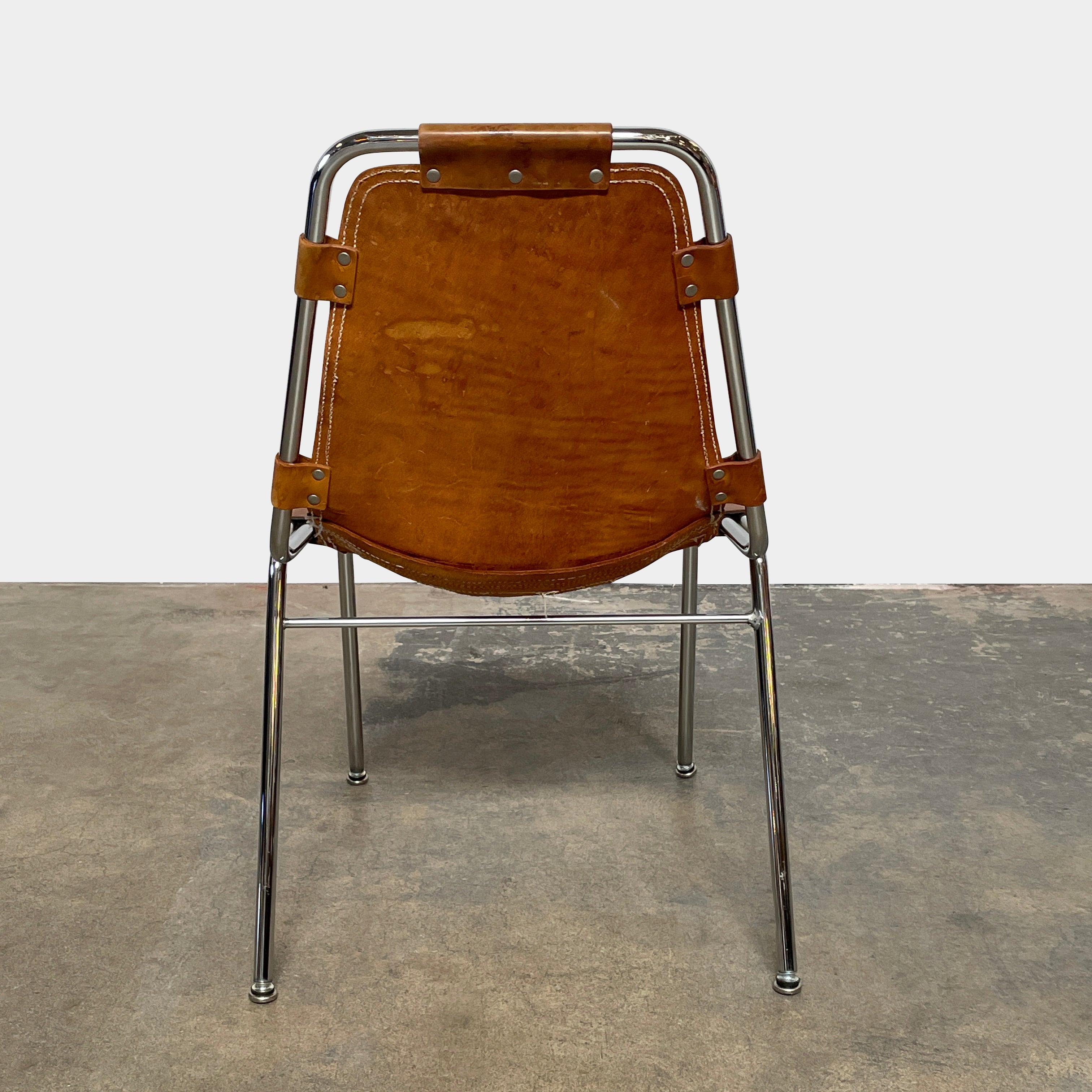 1 From 4 Charlotte Perriand Chair Model Les Arcs Bauhaus Stacking Chair