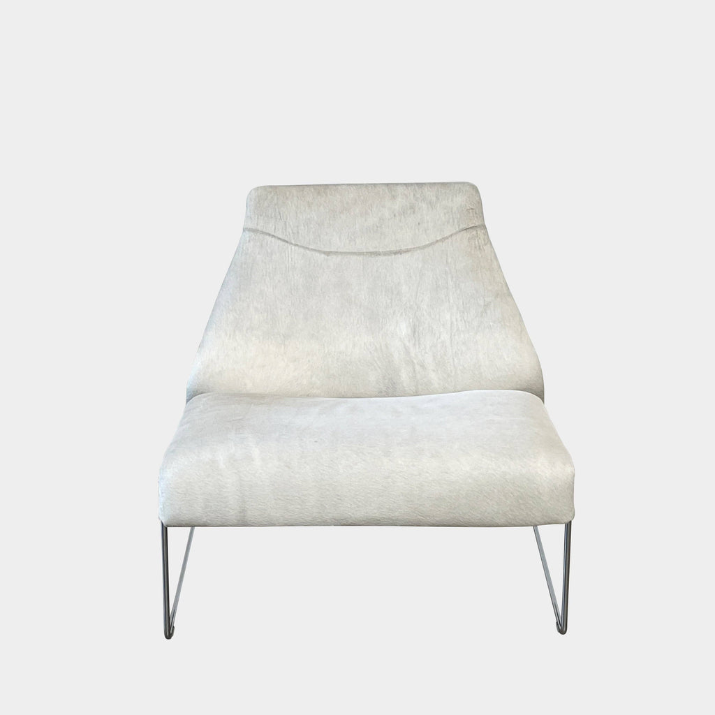 The B&B Italia Lazy Lounge Chair, with its modern minimalist design and metal frame, offers luxurious seating in a sleek, contemporary style.